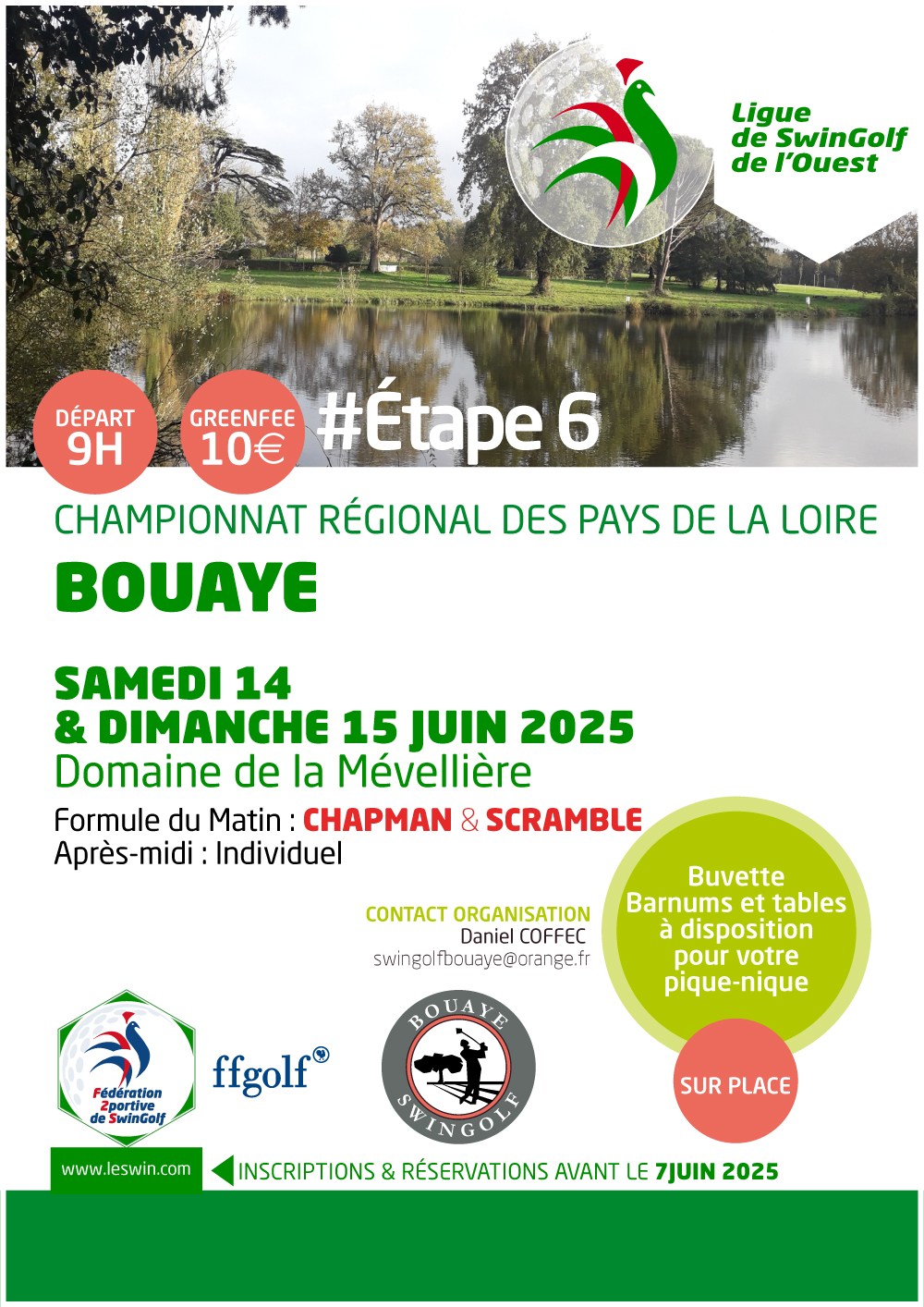 Lire la suite à propos de l’article Championnat de Bouaye – Samedi 14 & Dimanche 15 juin