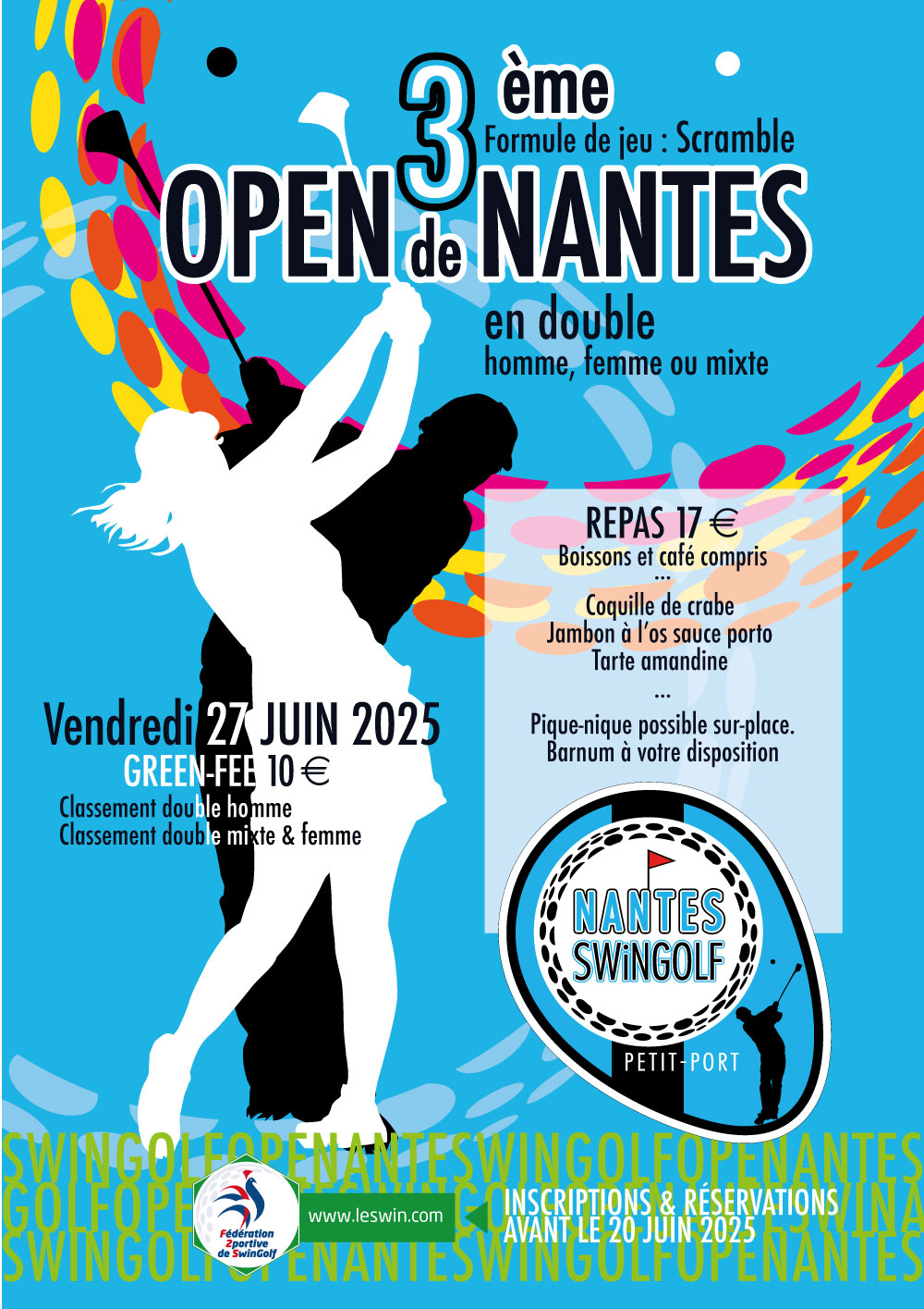 Lire la suite à propos de l’article 3ième Open de Nantes – Vendredi 27 juin