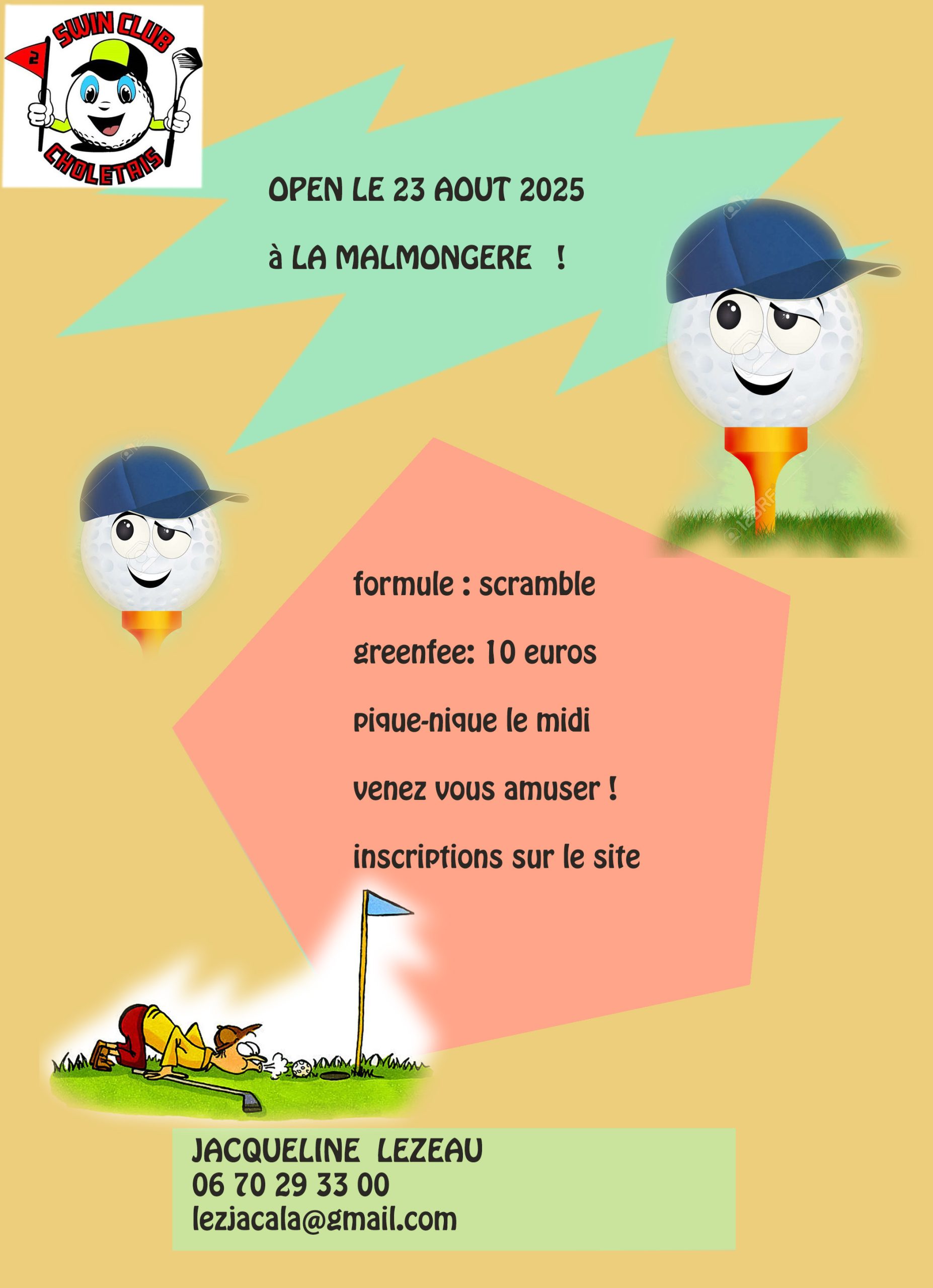 Lire la suite à propos de l’article Open de Cholet – Samedi 23 août