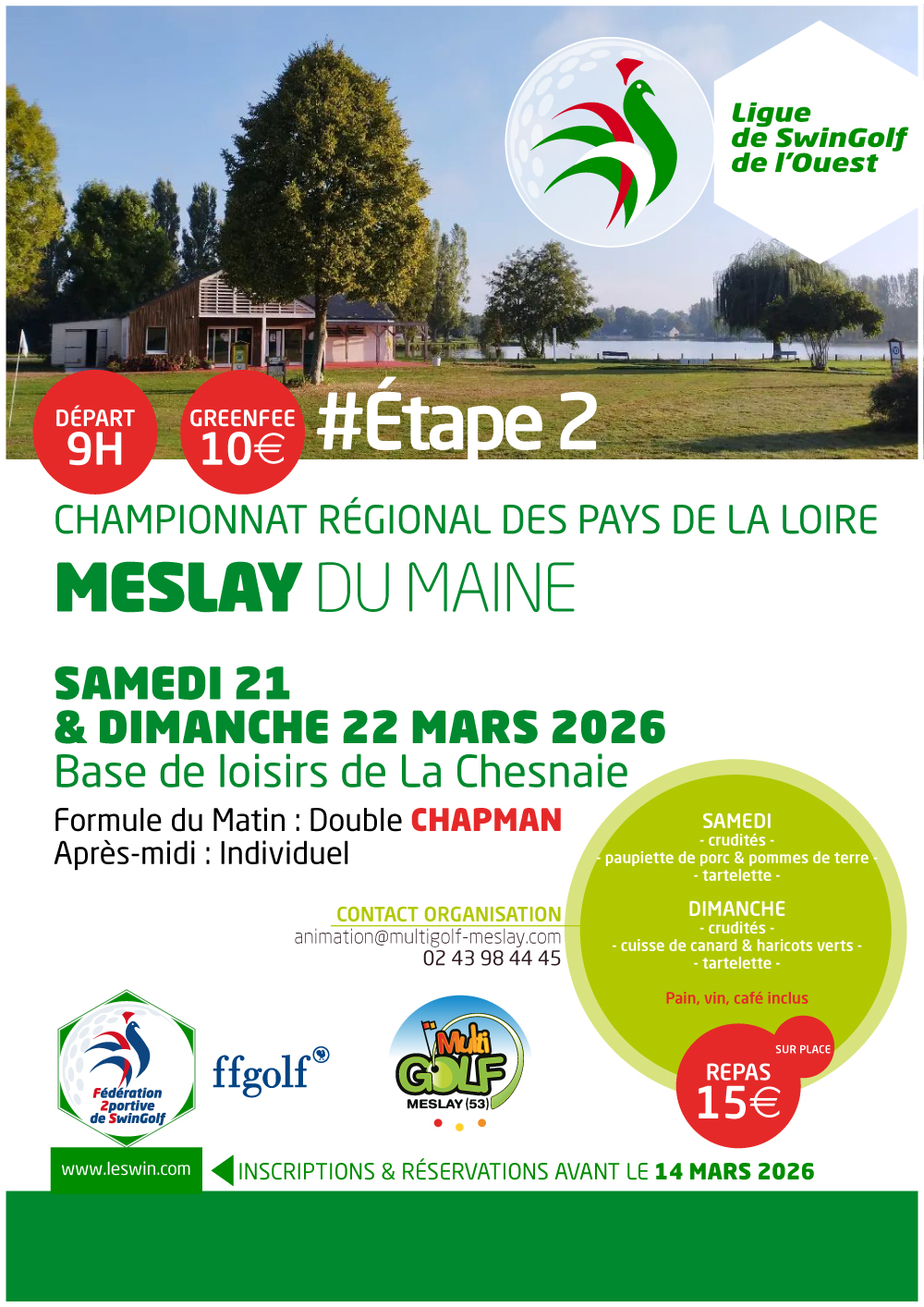 Lire la suite à propos de l’article Trophée de Meslay – 1 au 3 mai