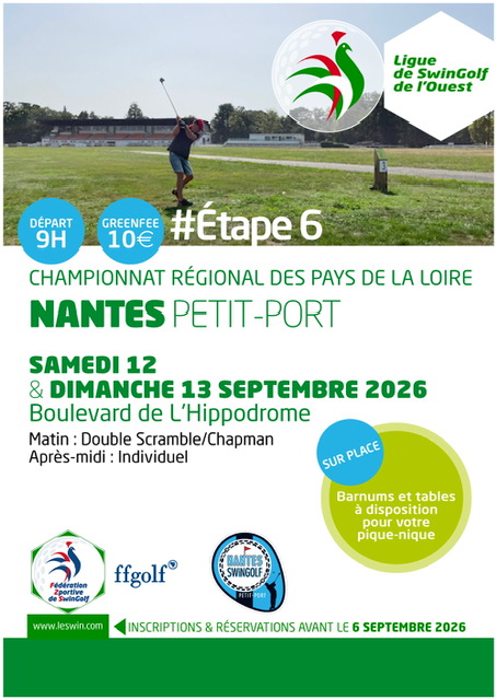 You are currently viewing Championnat de Ligue PDL à Nantes – Samedi 12 & Dimanche 13 septembre