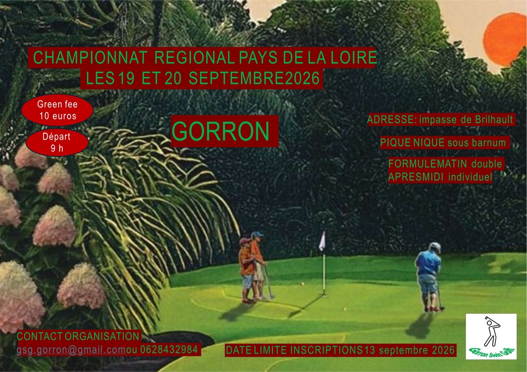 Lire la suite à propos de l’article Championnat régional de Gorron – Samedi 19 et Dimanche 20 septembre