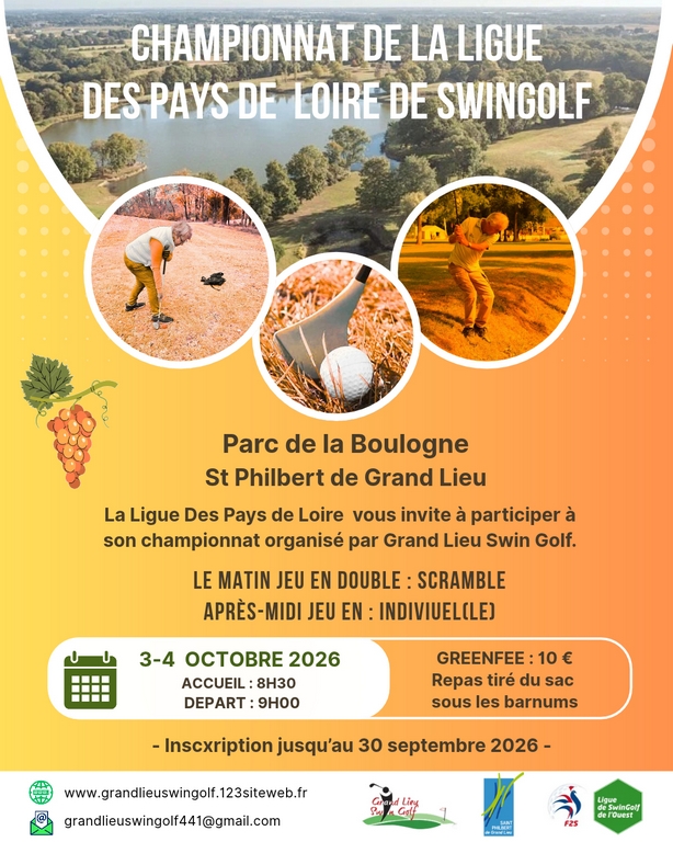 You are currently viewing Championnat de Ligue PDL St Philbert – Samedi 3 & Dimanche 4 octobre